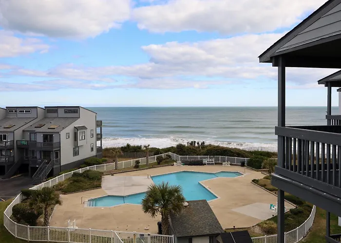Sun Catcher Oceanfront Pool Balcony
